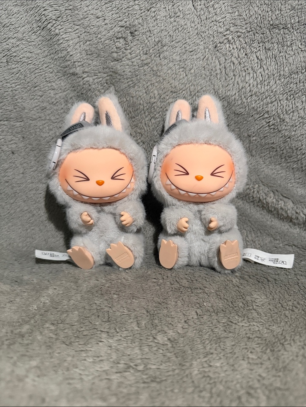 2 “HeHe” Labubus